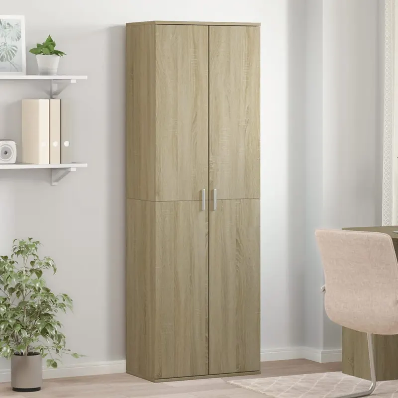dulap inalt, stejar sonoma, 60x35x180 cm, stejar sonoma