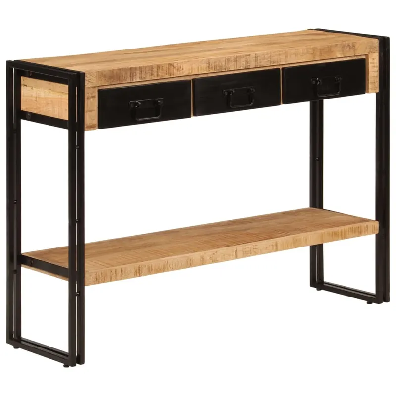 masuta consola, 110x30x76 cm, lemn masiv de mango