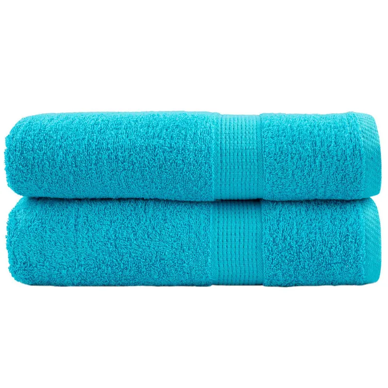 Prosoape de dus premium solund 2 buc. turcoaz 70x140 cm 600 gsm
