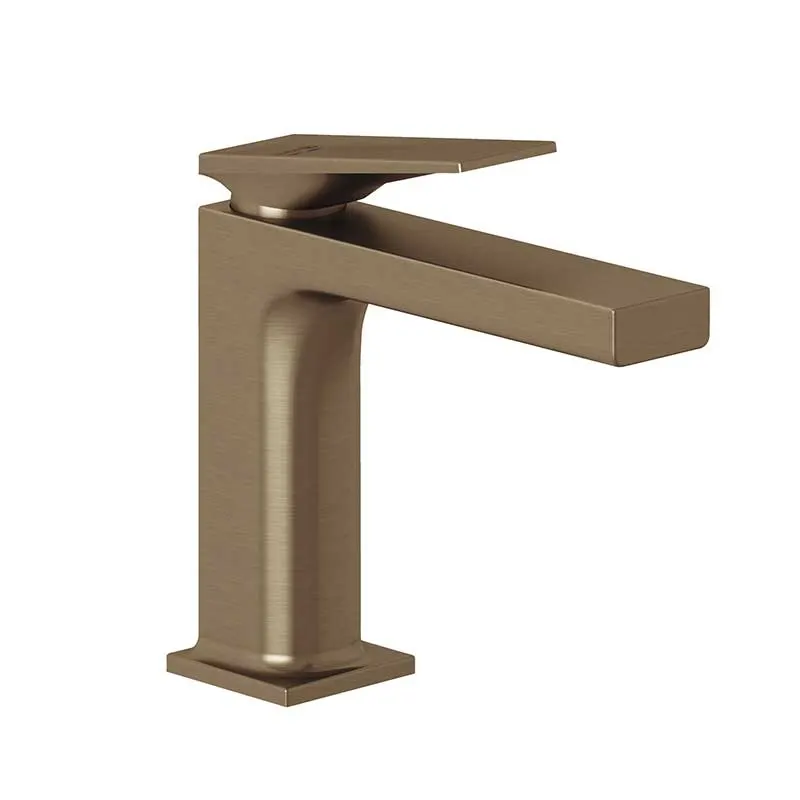Baterie lavoar Kludi, Decus 110, cu ventil click-clack, brushed bronz