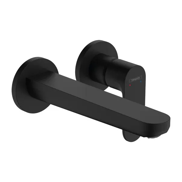Baterie lavoar incastrata Hansgrohe Rebris S negru mat