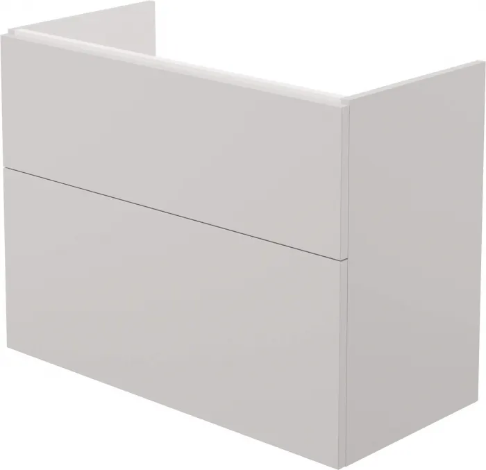 Dulap baie suspendat 80x60x38.5cm pentru lavoar, casmir mat, MDF, Deante Prizma