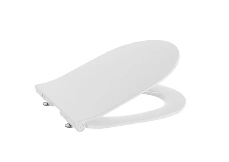 Capac WC A801D22003, The Gap Round, pentru wc, slim, eliberare rapida, suprafata antibacteriana, alb