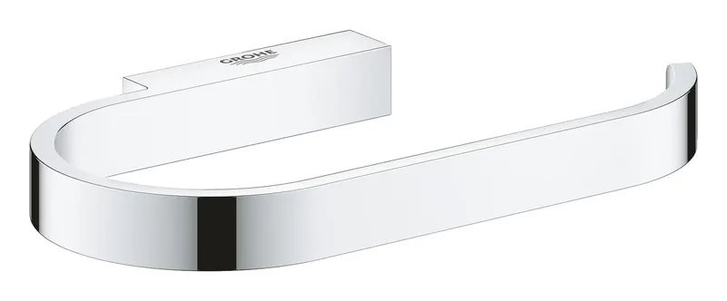 Suport hartie Grohe 41068000, igienica Selection, tip instalare pe perete, elemente fixare ascunse, crom
