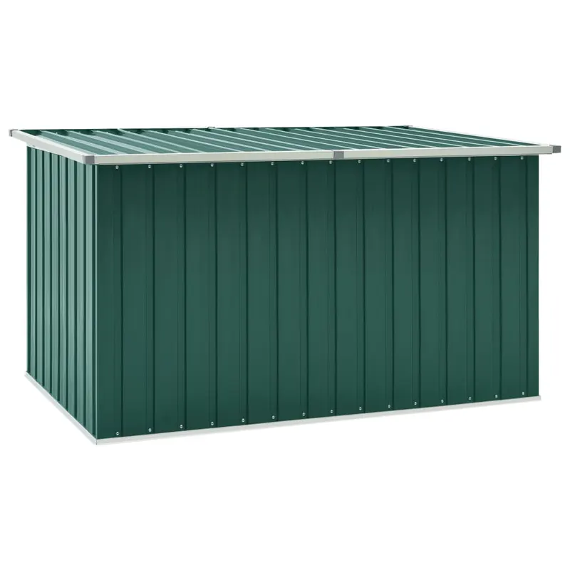 lada de depozitare pentru gradina, verde, 171 x 99 x 93 cm