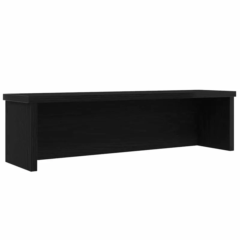 suport de bucatarie stivuibil negru 60x15x16 cm lemn prelucrat