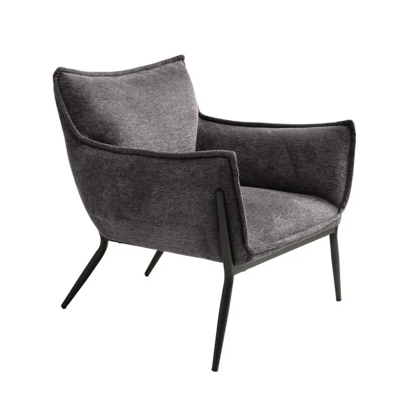 Fotoliu PAROS DARK GREY - Gri inchis