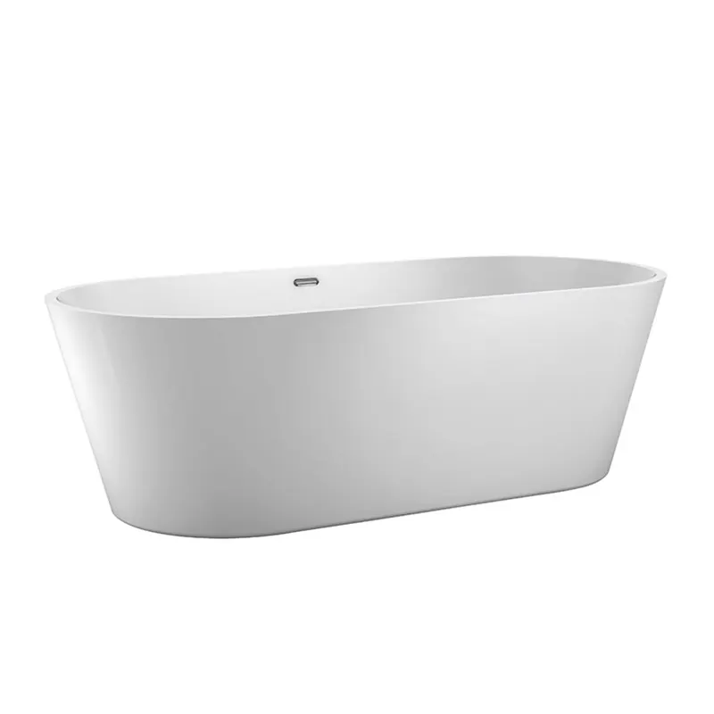 Cada freestanding Florida Ava 167.5, 167.5x78x57.5 cm, ovala, acril sanitar, garantie 2 ani, alb