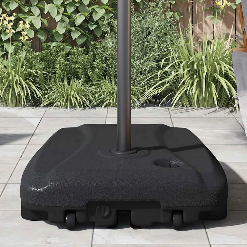 suport umbrela de exterior, negru