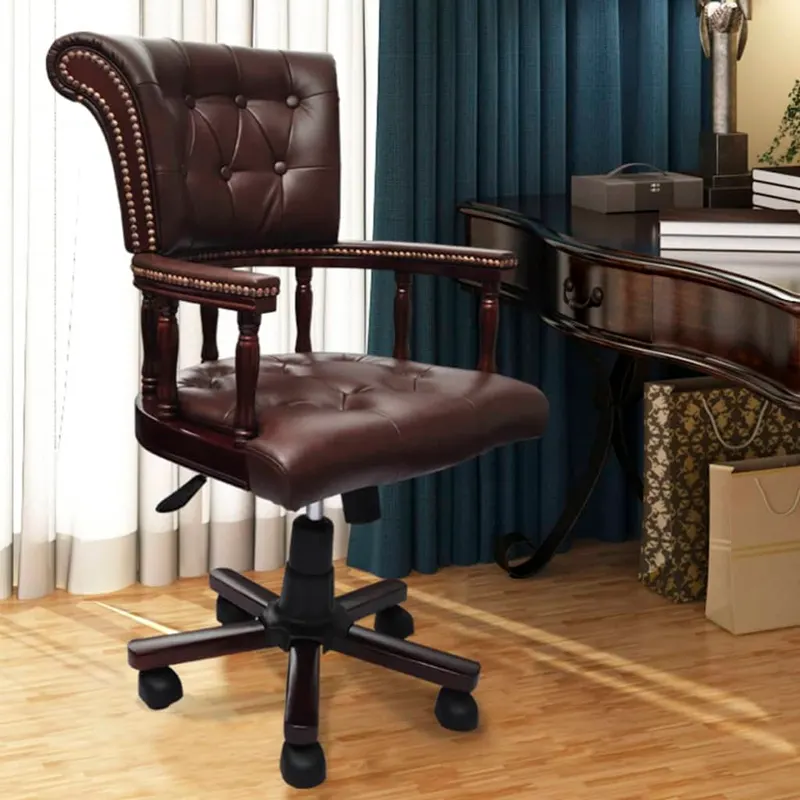 scaun de birou pivotant, maro