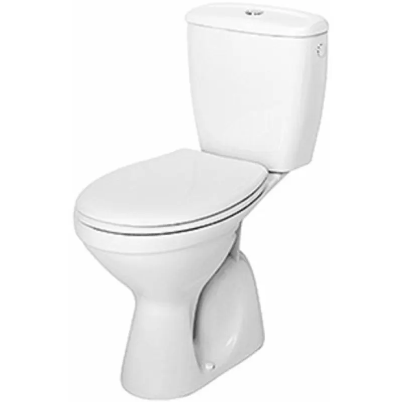 Set vas WC stativ Kolo, Idol, alb