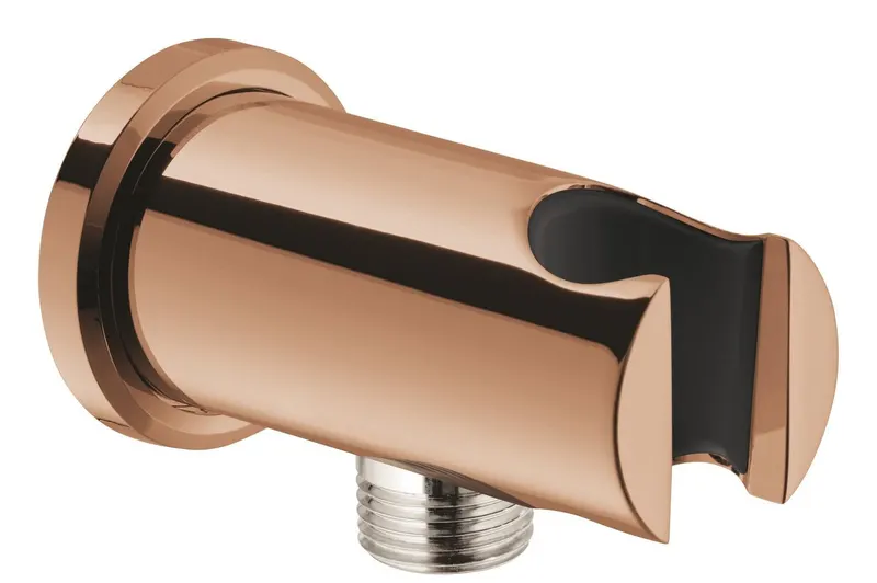 Cot iesire dus Grohe 26658DA0, Rainshower, 1 2 x 1 2 , suport para, lucios, cupru