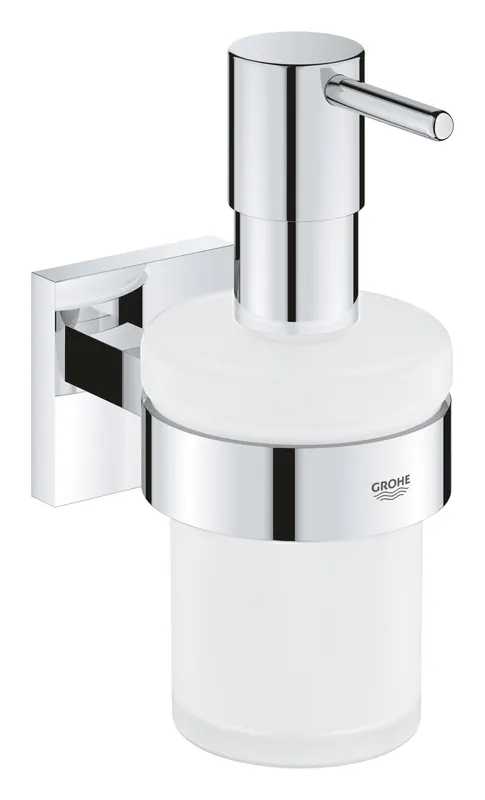 Dozator sapun lichid Grohe 41098000, 157 mm, 72 mm, 2 orificii instalare, 200 volum ml, pe perete, Crom