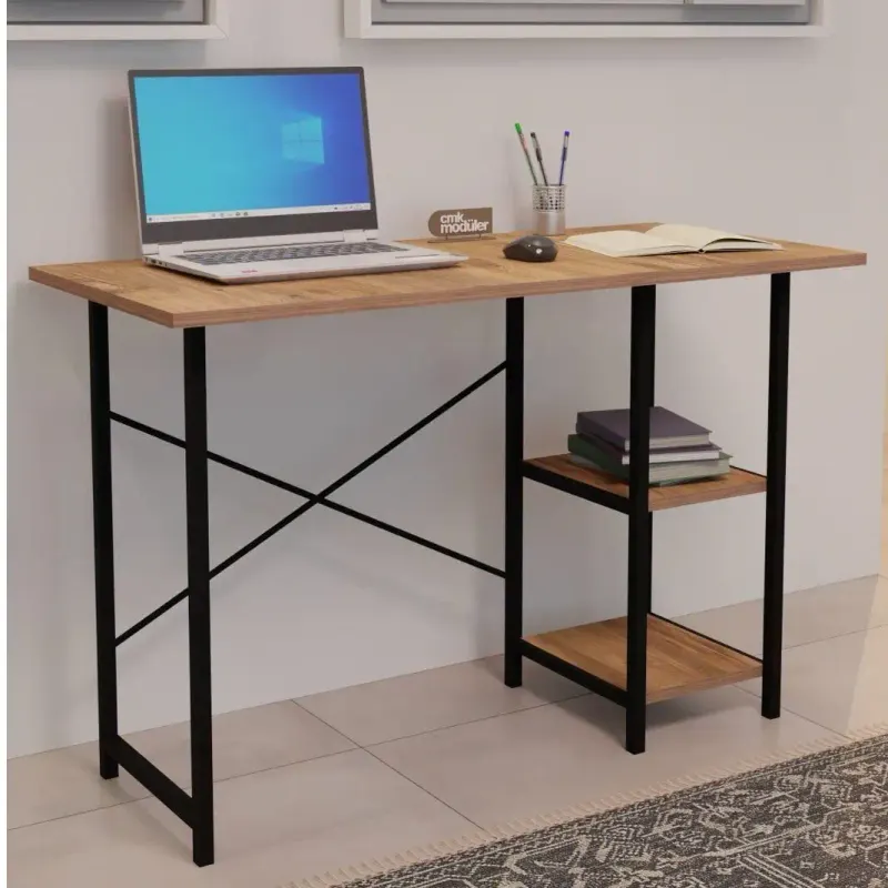 Birou cu rafturi metal Cool , 110x70x50 cm
