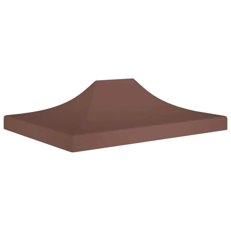 acoperis pentru cort de petrecere, maro, 4 x 3 m, 270 g/m2