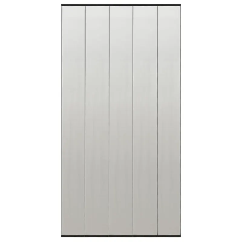 perdea pentru insecte cu 5 buc. de plasa, negru, 120x240 cm