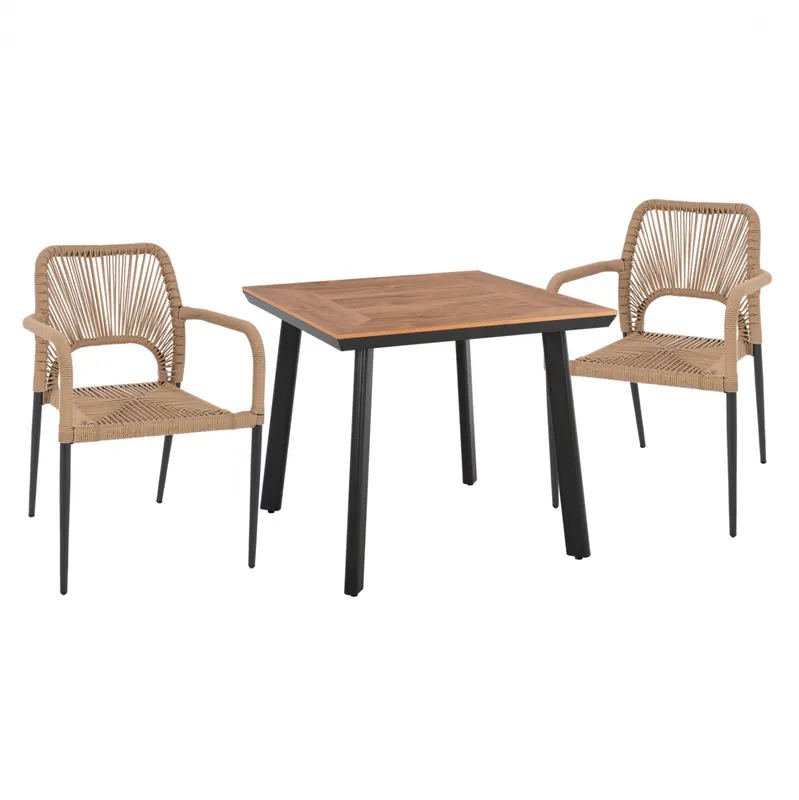 Set masa si scaune MISTRALE DUO ARM