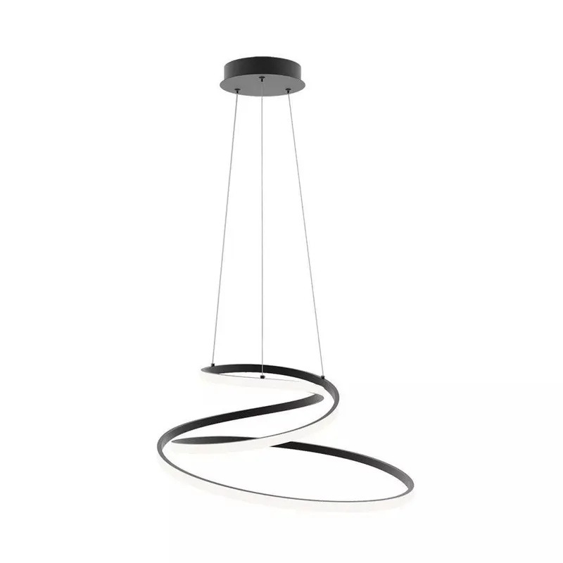 Lampa suspendata CCT COSTER - Negru