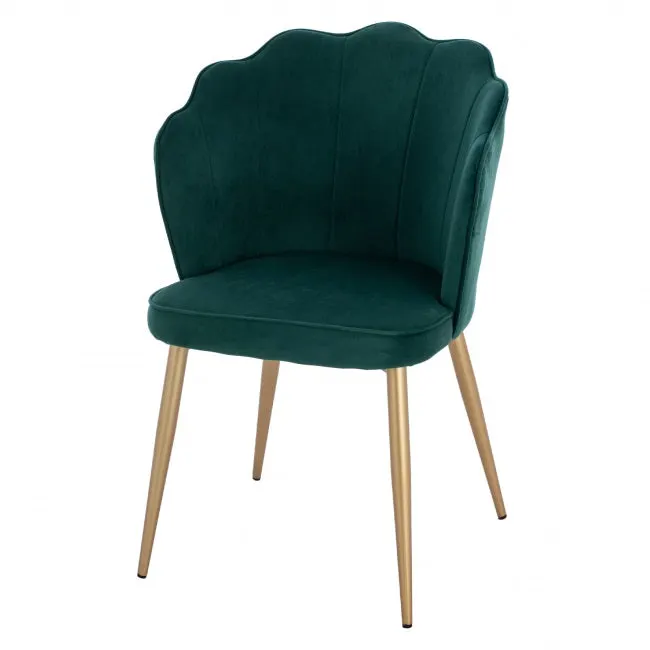 Scaun SIESTA VELVET - Verde