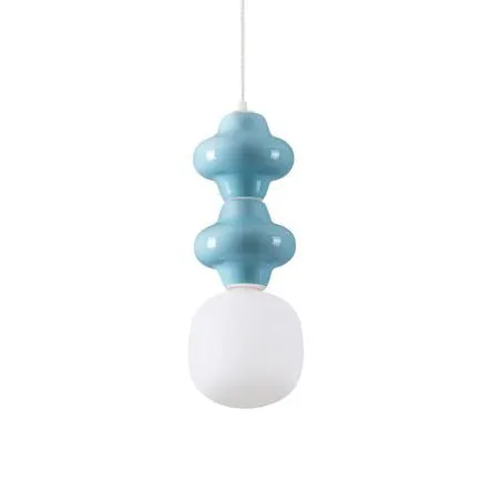 Lampa suspendata CLIO DUO - Albastru
