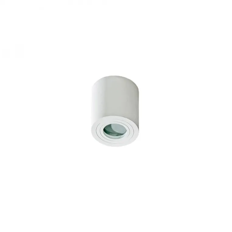 Spot aplicat GARAVAN ROUND IP44 - Alb