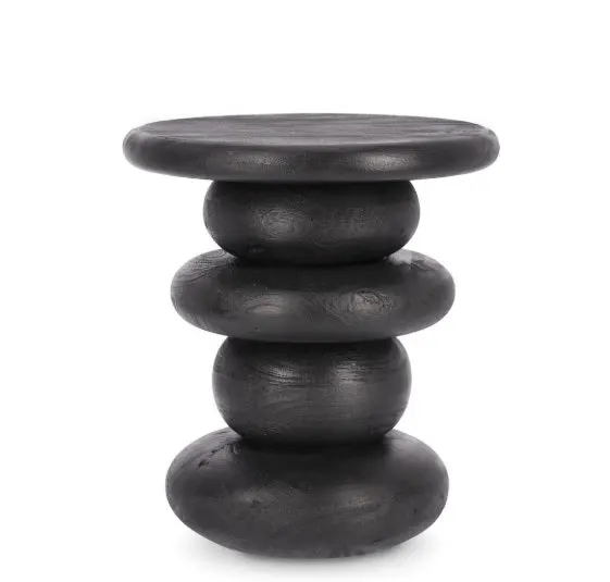 Masuta de cafea LOPEZ Ø40 x 45 CM - Negru