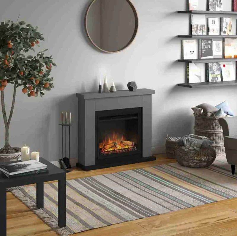 Frode Solid Grey semineu electric gri