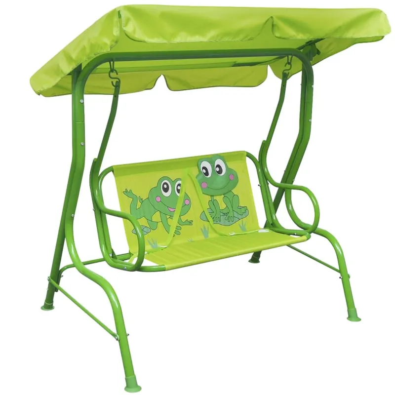 leagan pentru copii, verde