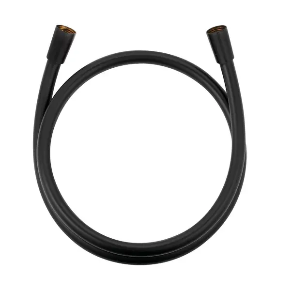 Furtun dus negru mat Kludi Suparaflex 125 cm