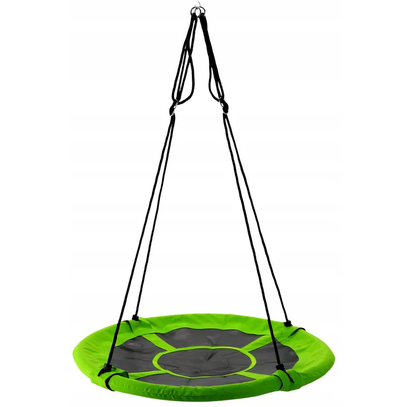 Leagan tip cuib G-Line, 100cm, inaltime reglabila, 150 kg, Verde Negru