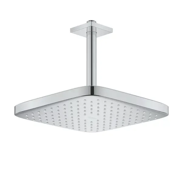 Palarie de dus Grohe 26688000, Dus fix Tempesta 250, montaj pe tavan, diametru 250 mm, conexiune instalare 1 2, crom