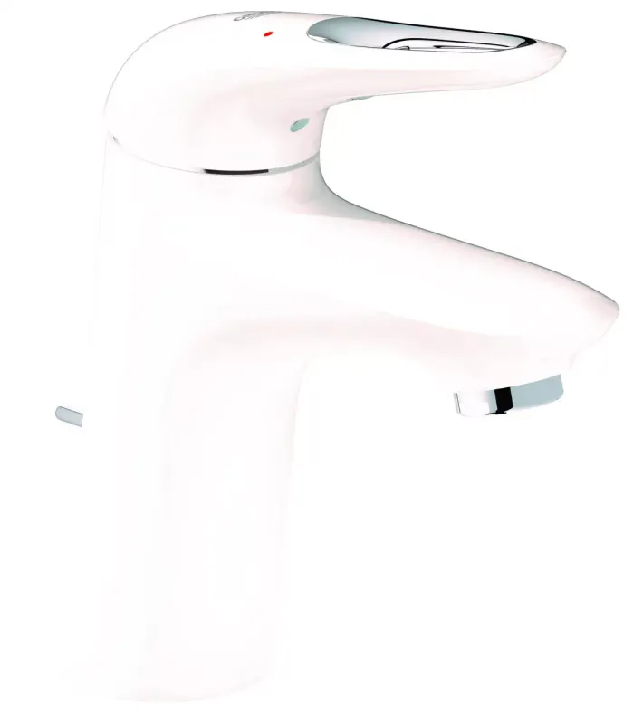 Baterie lavoar Grohe Eurostyle 33558LS3 marimea S, 3 8 , ventil cu tija, alb