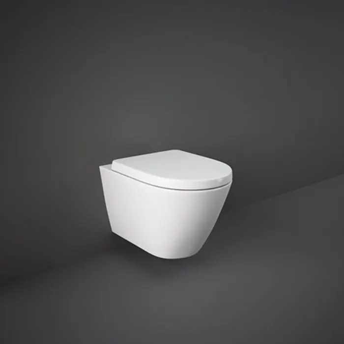 Vas wc suspendat rimless alb lucios, RAK Resort
