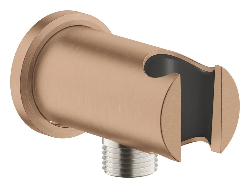 Cot iesire dus Grohe 26658DL0, Rainshower, 1 2 x 1 2 , suport para, mat, cupru