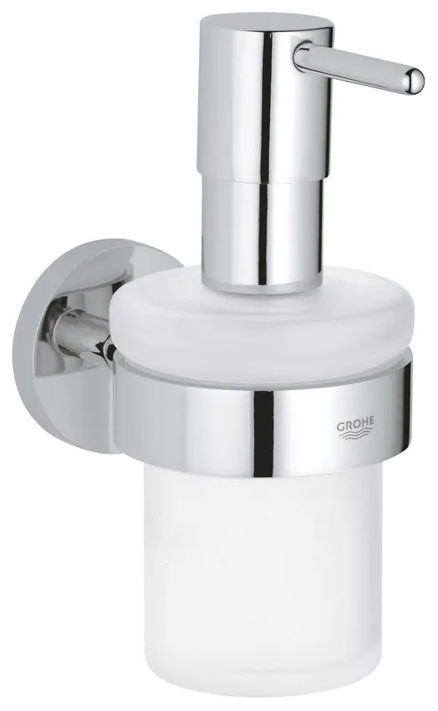 Dozator sapun lichid Grohe 41195000, 157 mm, 126 mm, 2 orificii instalare, 160 volum ml, pe perete, Crom