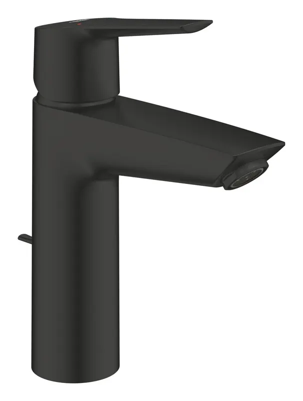 Baterie lavoar Grohe 234552432, 28 mm, 5.7 l min, 0.6 bar, 35 mm, 192 mm, 121 mm, 365 mm, 1 orificii instalare, Negru