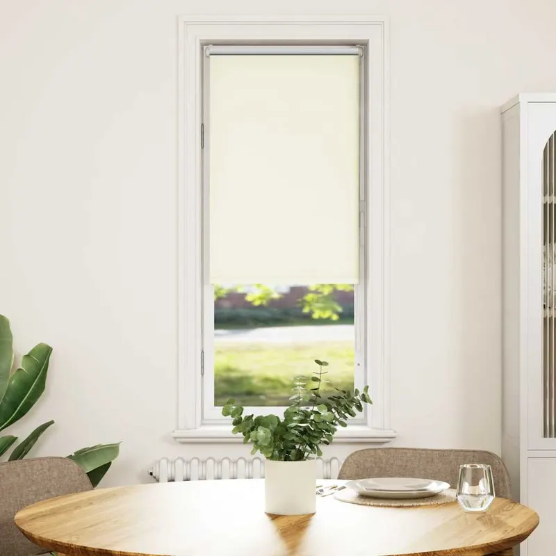 jaluza cu role opace ivoar 45x150 cm latime material 40,7 cm
