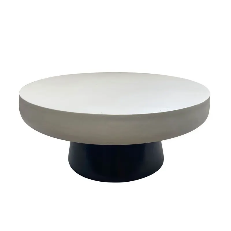 Masuta de cafea TORDASH Ø90 x 39 CM - Alb