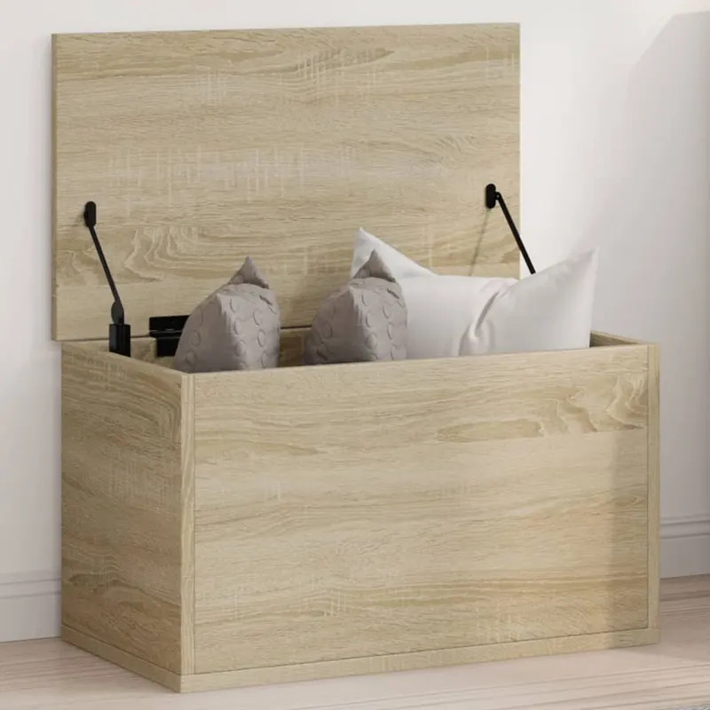 cutie de depozitare, stejar sonoma, 60x35x35 cm, lemn prelucrat