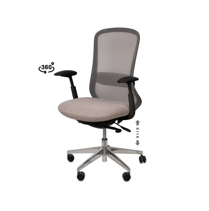 Scaun de birou ROTERA - Taupe