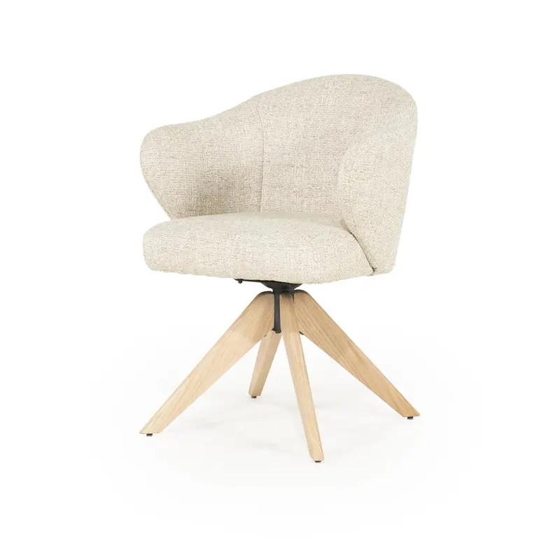 Scaun DELNOR NATUREL - Beige