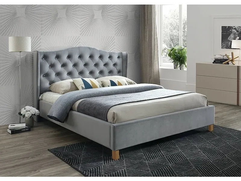 Pat ALEN VELVET 180 x 200 CM - Grey
