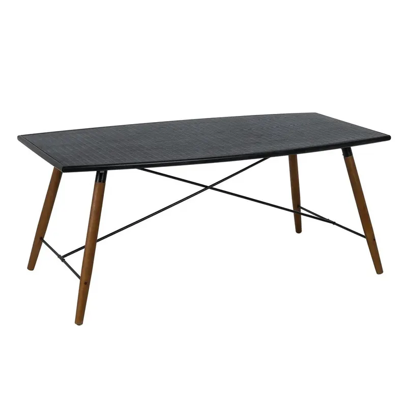 Masa MALTES 179 x 90 CM - Negru / 179x90cm