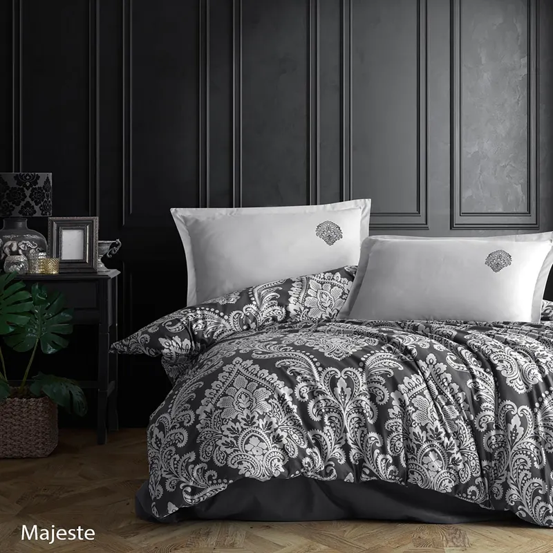 Lenjerie de pat ranforce clasy king size (majeste)