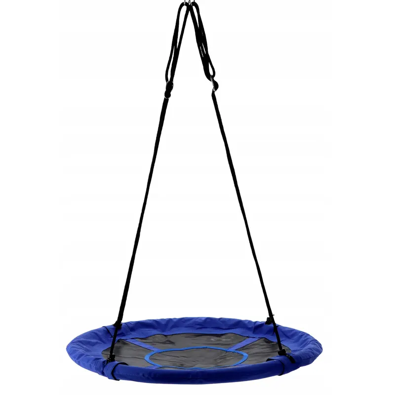 Leagan tip cuib G-Line, 100cm, inaltime reglabila, 150 kg, Albastru Negru
