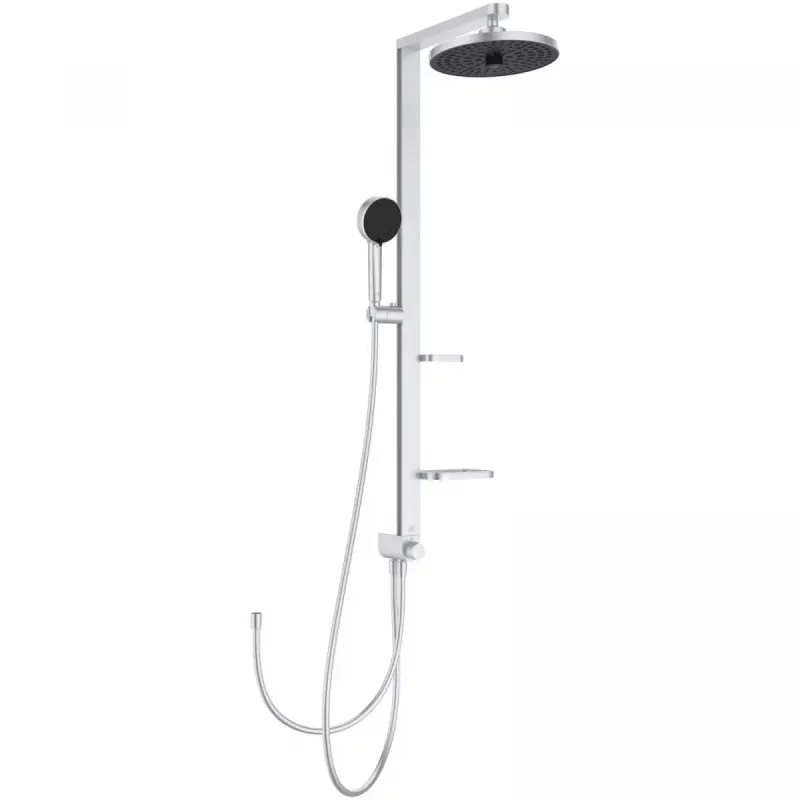 Coloana de dus Ideal Standard Alu+, 1100 mm, dus fix 260 mm, 1 functie, mat, crom, BD585SI