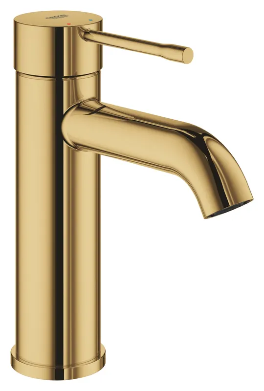 Baterie de lavoar Grohe 23590GL1, Essence, 3 8 , marimea S, cartus ceramic, lucios, auriu