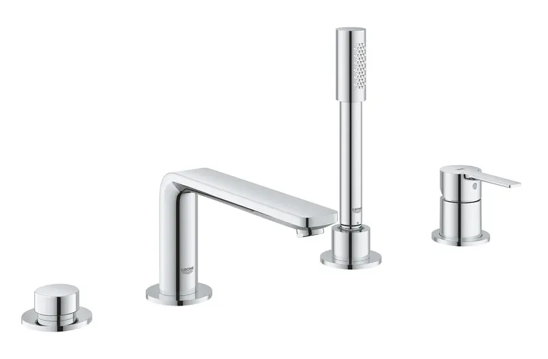 Baterie cada Grohe 19577001, 0.7 bar, 33 mm, 2 m, 197 mm, 450 mm, 212 mm, 2 orificii instalare, Crom