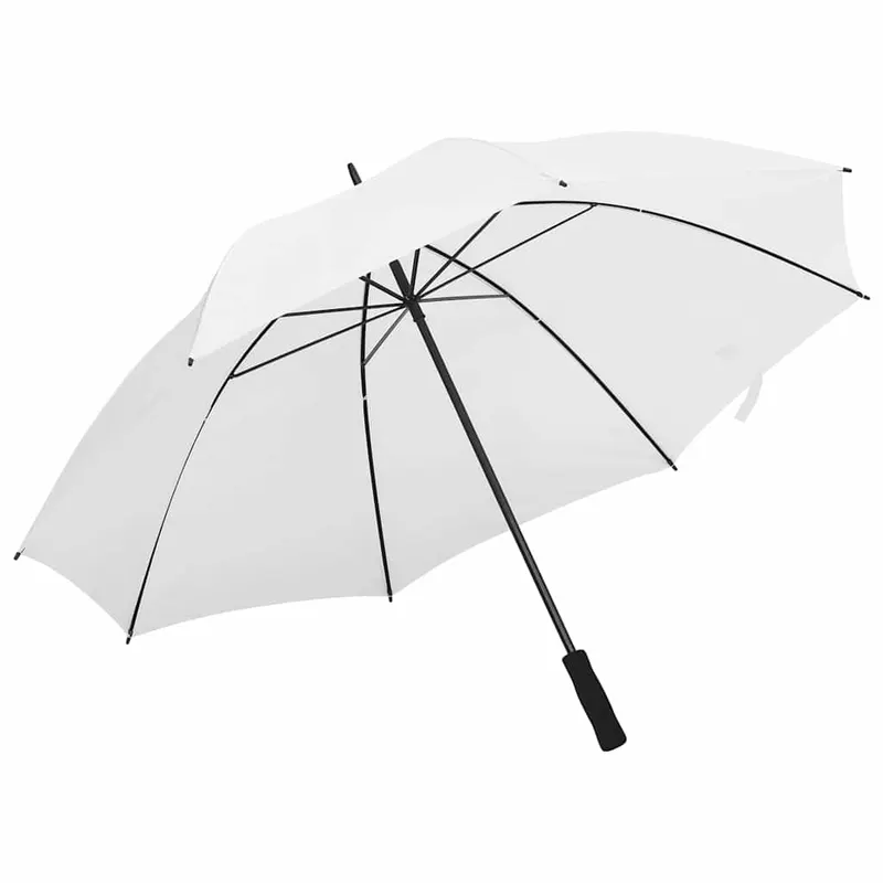 umbrela, alb, 130 cm