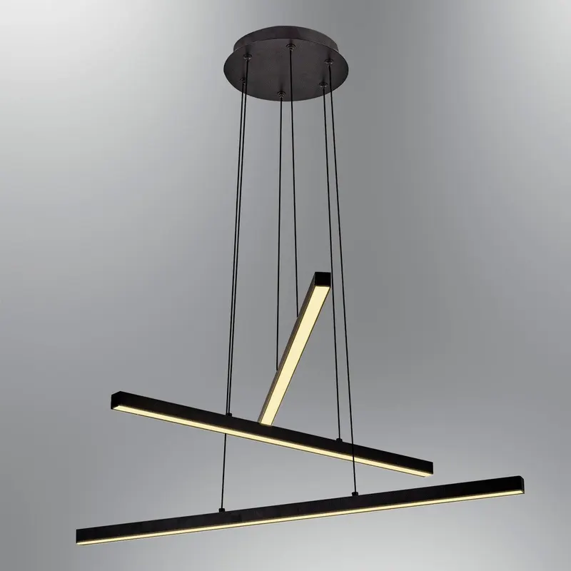 Lustra Flaminate, Negru - Negru